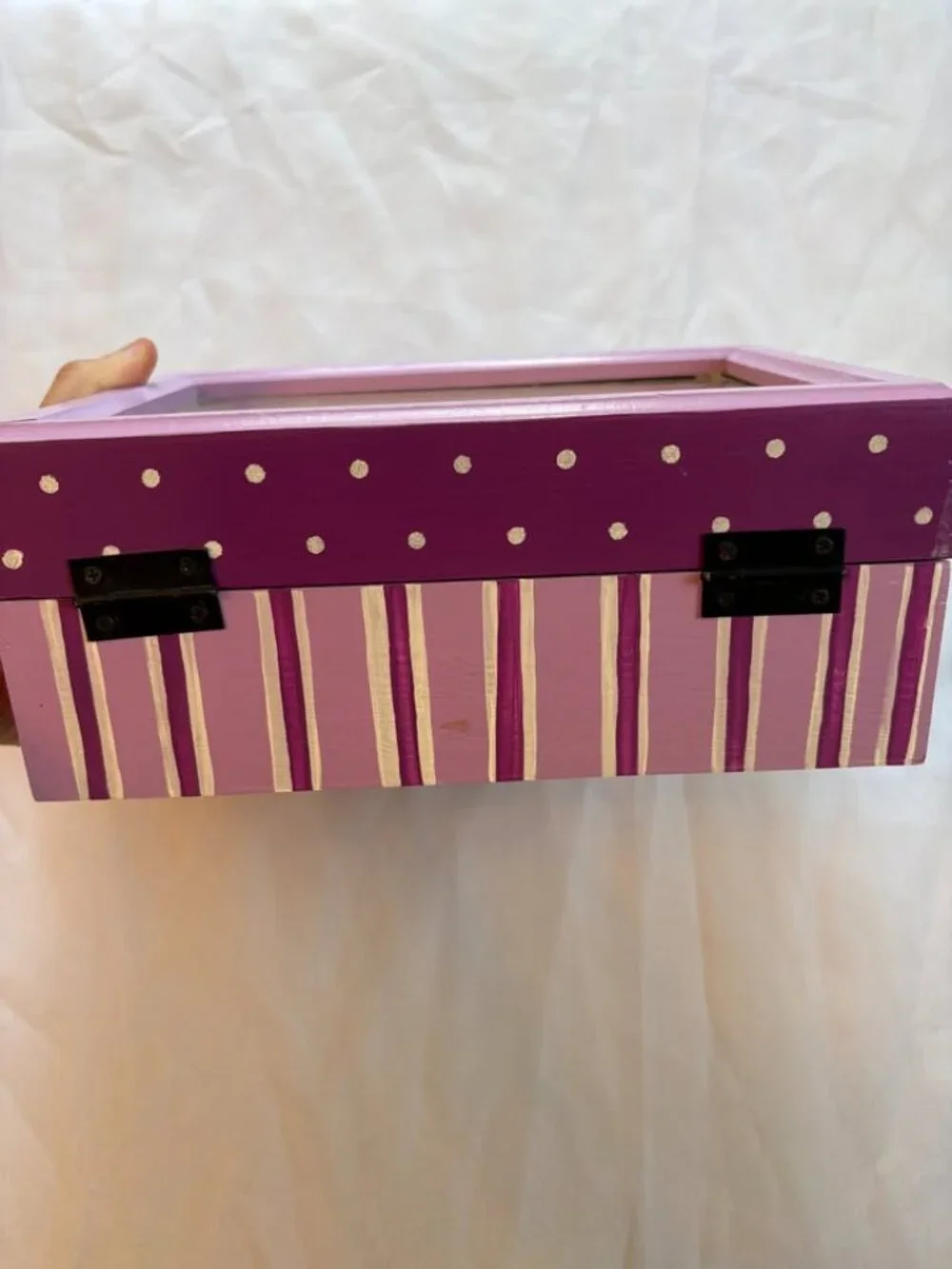 Handmade in Portugal Jewelry/Sewing Notions Box
